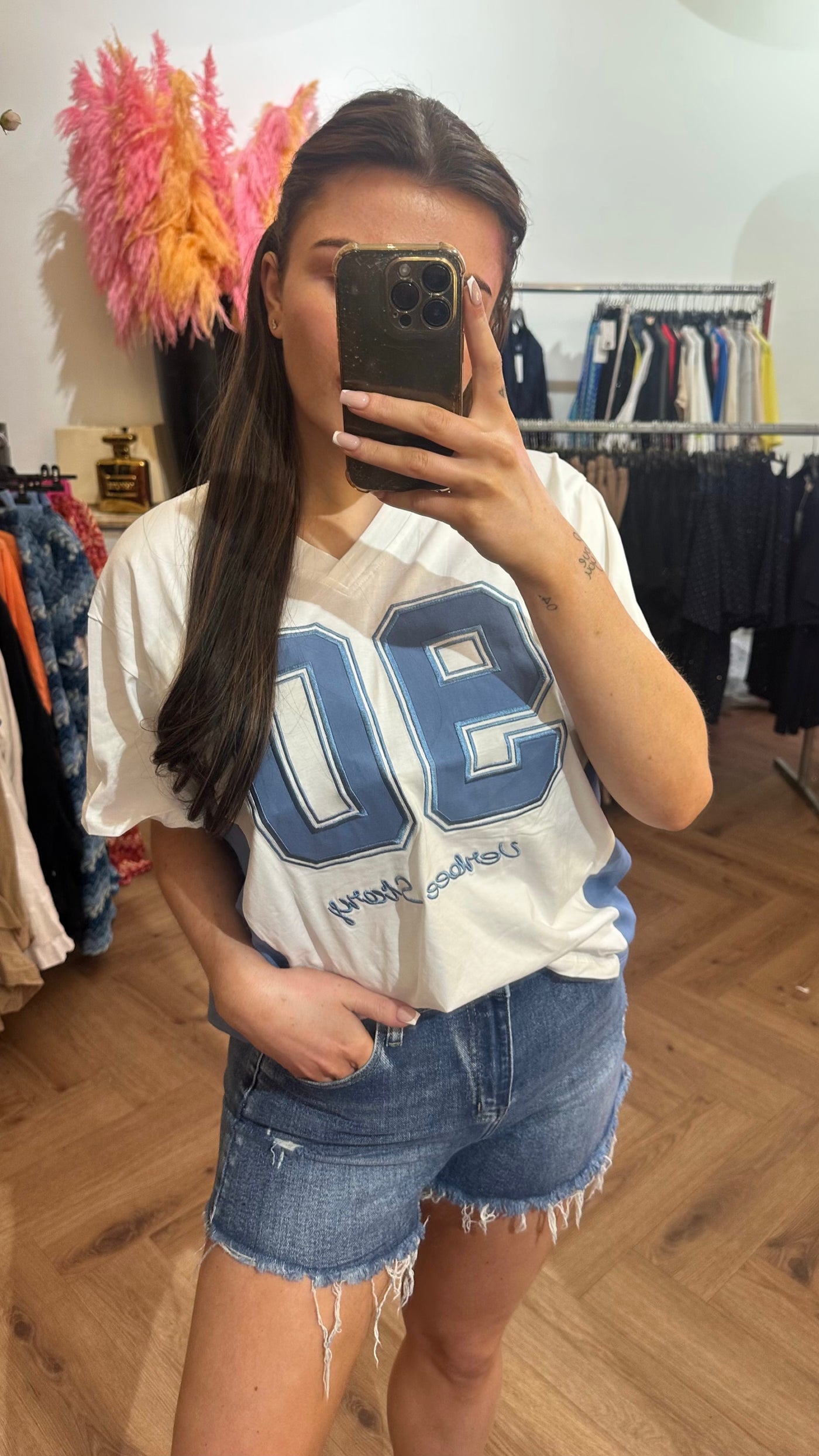 DENIM JERSEY WHITE