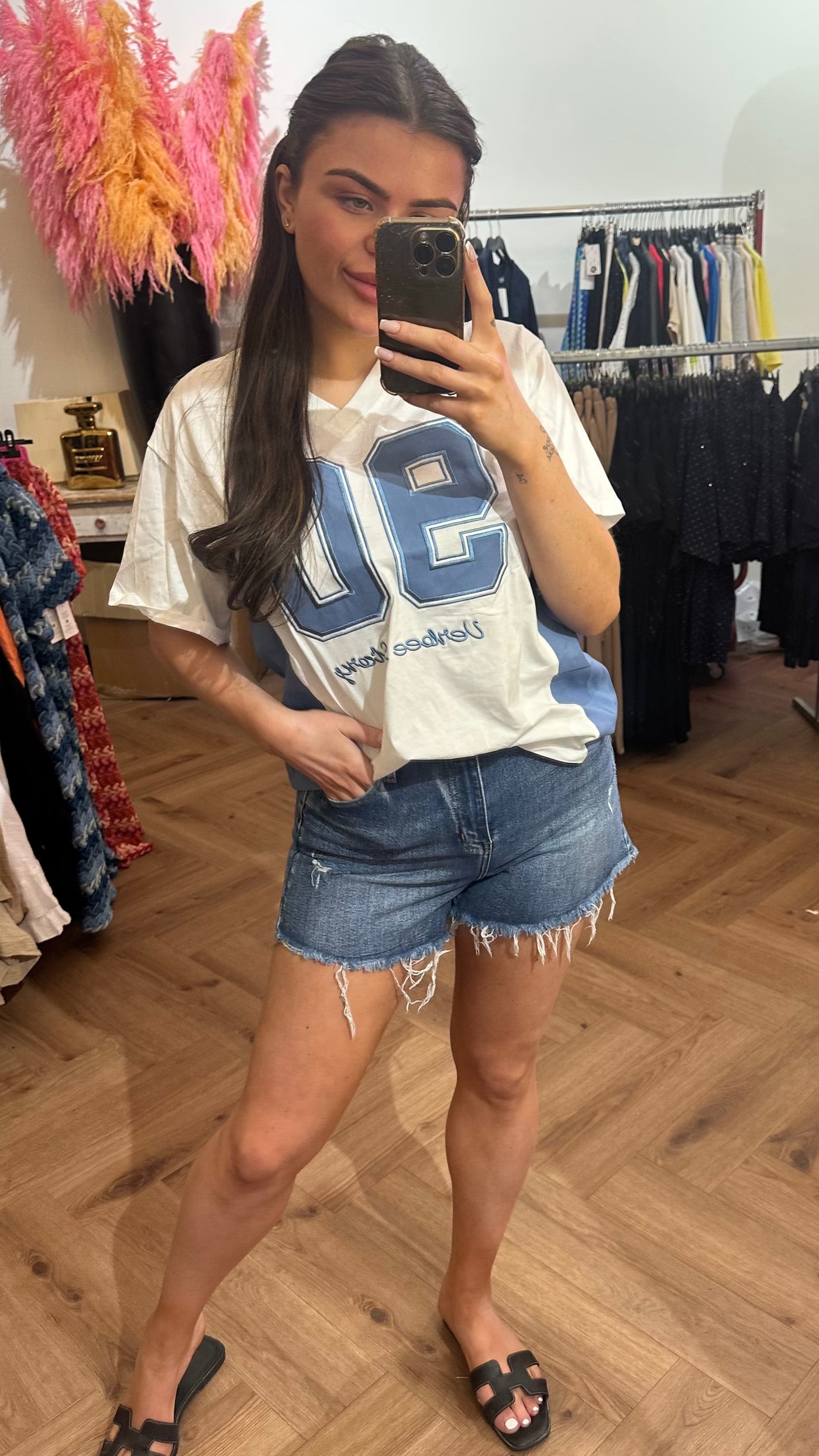 DENIM JERSEY WHITE