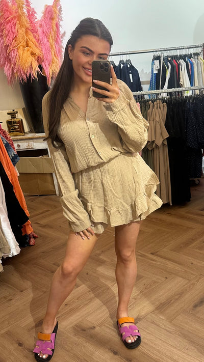 HYDROFIEL JUMPSUIT CAMEL