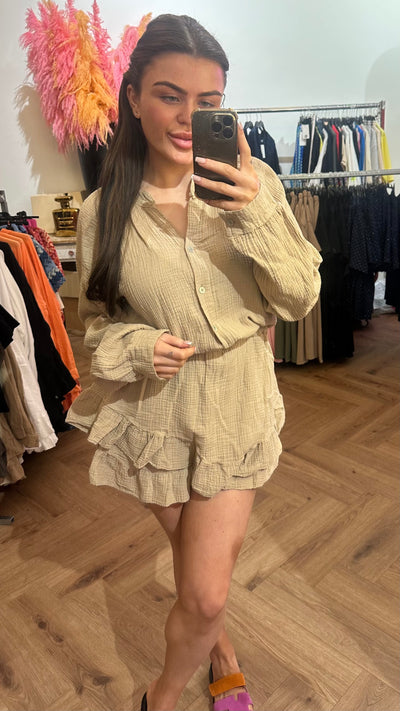 HYDROFIEL JUMPSUIT CAMEL